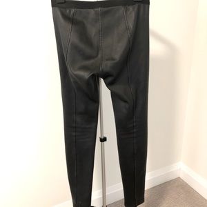 BCBG Faux leather leggings